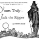“Yours Truly, Jack The Ripper” as it first appeared in a July 1943 issue of Weird Tales